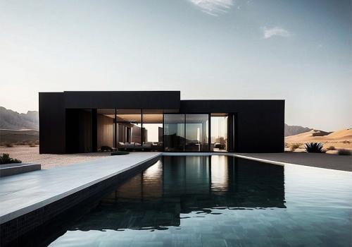 Гармония камня и воды – дизайн в пустынных ландшафтах