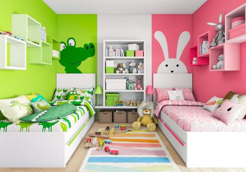 Как создать идеальную комнату для девочки и мальчика