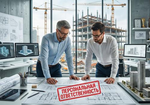 Проектировщики и архитекторы будут нести персональную ответственность за качество проектов