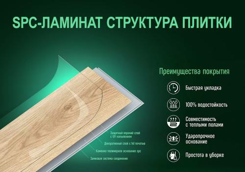 Новинка напольных покрытий: почему стоит выбрать SPC-ламинат?