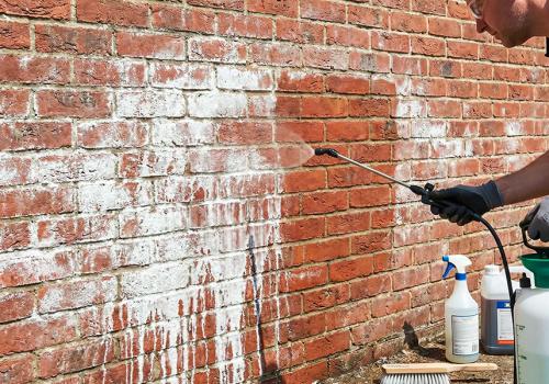 Высолы на кирпичном фасаде: причины появления, химическое удаление и гидрофобизация по технологии