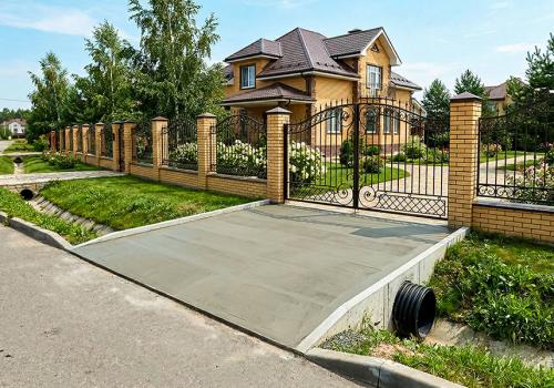 Как правильно сделать въезд на участок через дренажную канаву