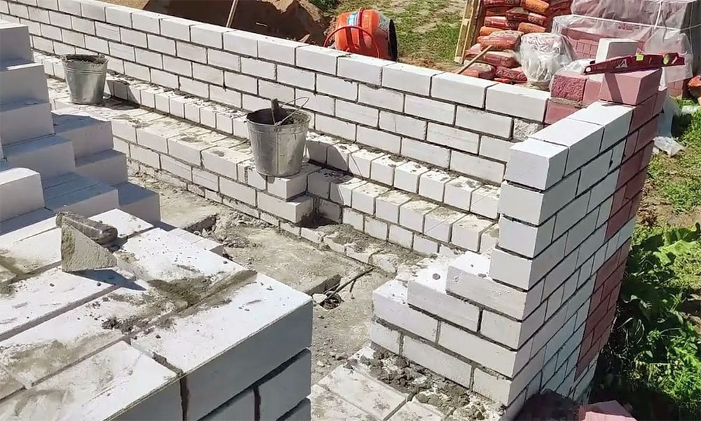 силикатный кирпич стройка дома