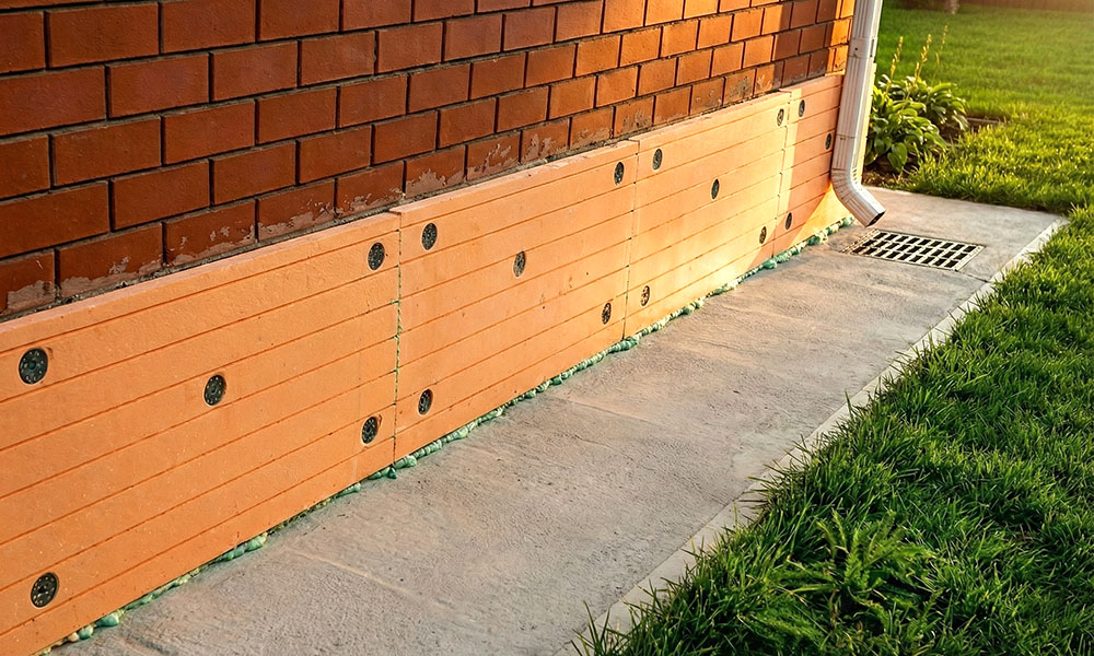 утепление цоколя пеноплексом технология