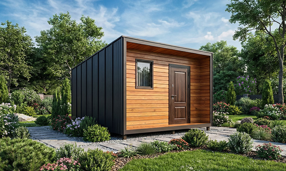 фото хозблок для дачи