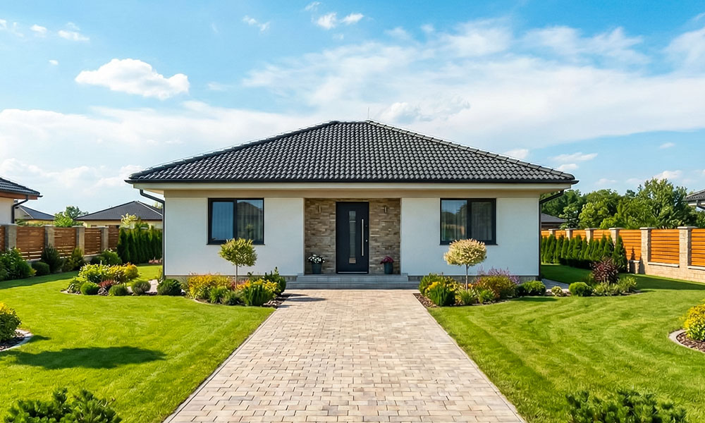 проект дома 90 кв м 11 на 11 с террасой