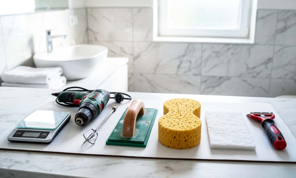 инструменты плиточника для затирки швов плитки