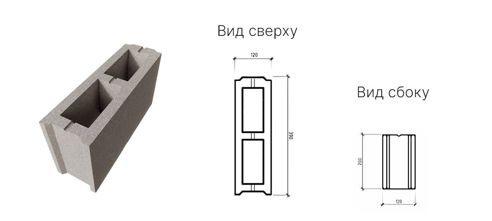 смарт блок перегородочный размеры чертеж