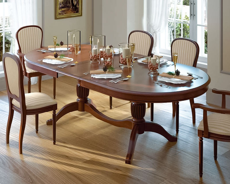 стол овальный