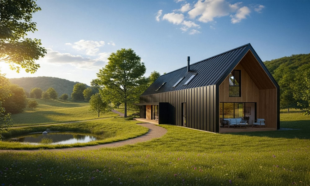 барнхаус стиль архитектуры или философия