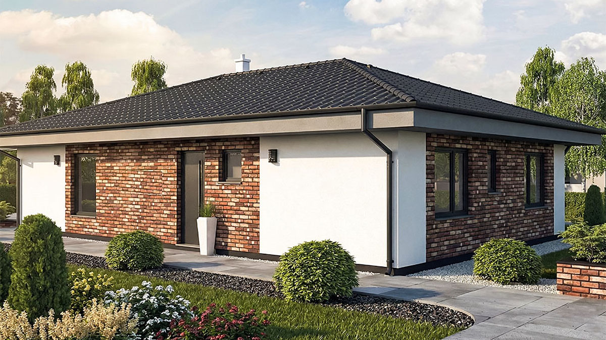 проект дома из газобетона 104 кв метров