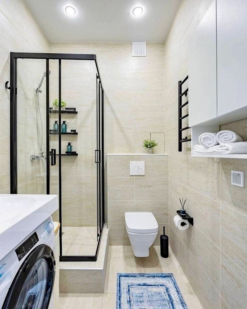 санузел в квартире студии дизайн проект