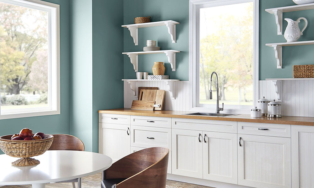 кухня стильная краска